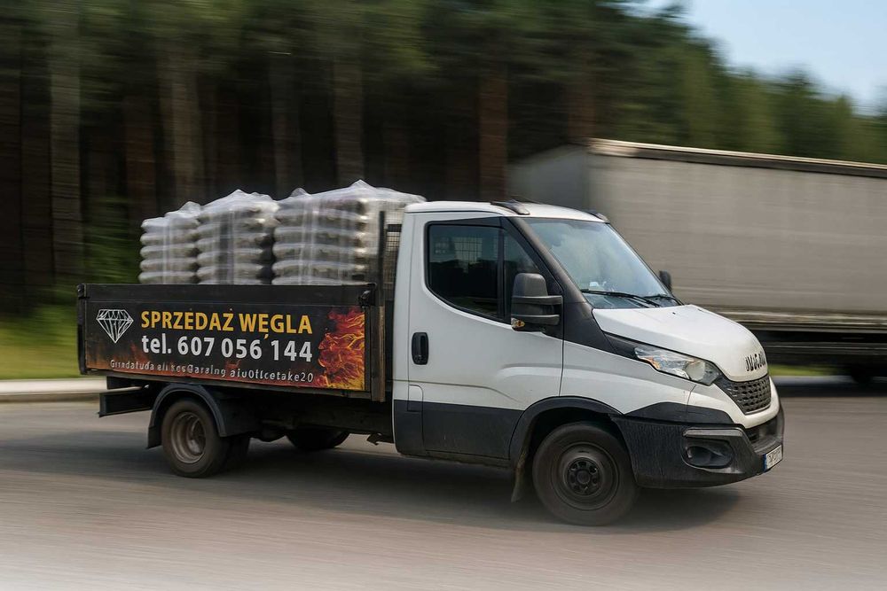 Transport z kopalni - sprzedaż węgla