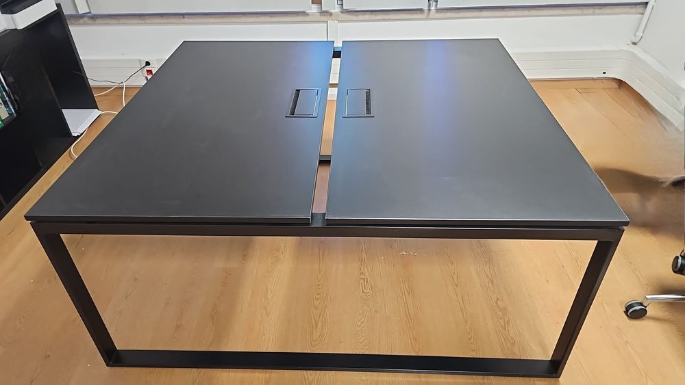 Secretária dupla de escritório