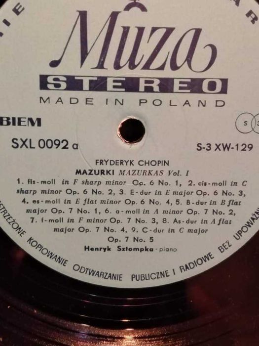 Kolekcja Fryderyka Chopina Mazurki I