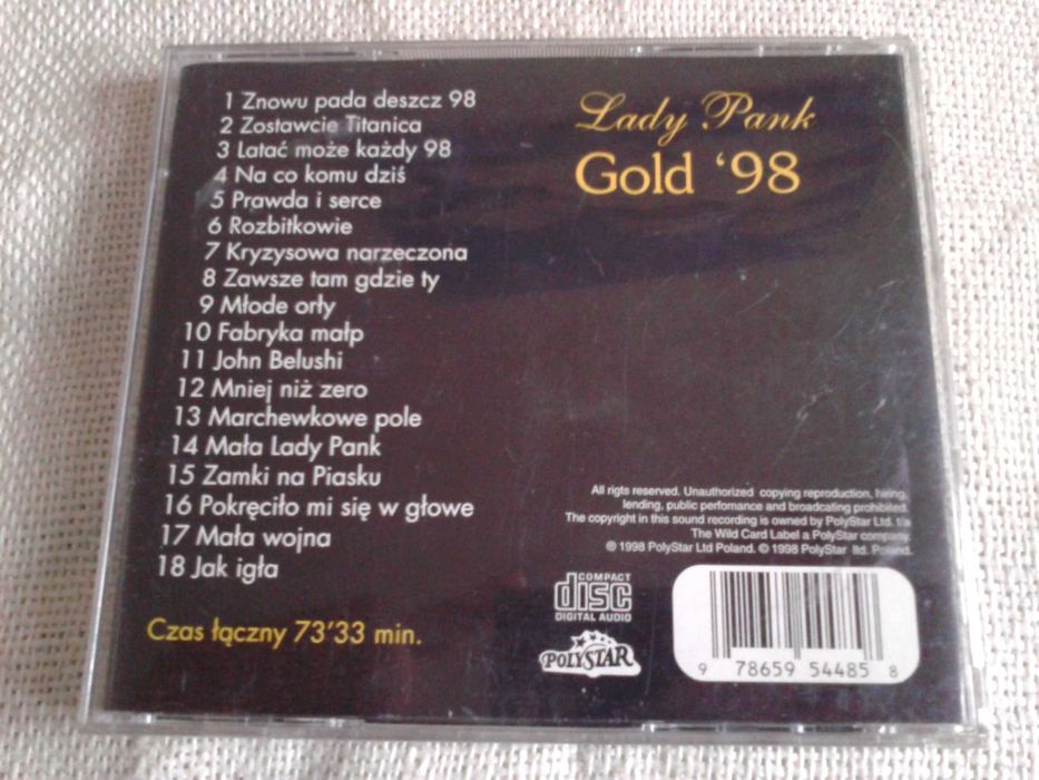Lady Pank – Gold'98   CD