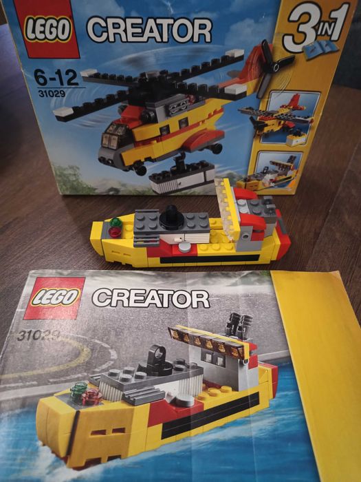 Lego 31029 Creator 3 w 1 - Helikopter transportowy