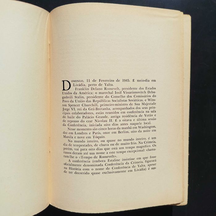 Yalta, a partilha do mundo de Arthur Conte