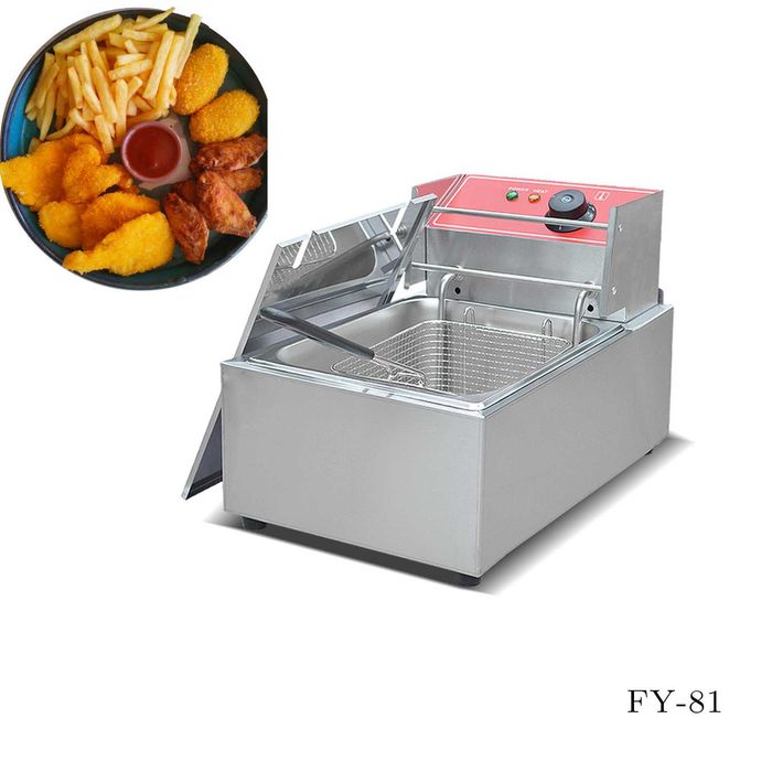 Frytownica elektryczna profesjonalna gastronomiczna jednokomorowa 6L 2500W CUKUS FY-81