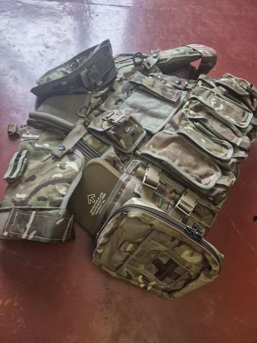 Чохол бронежилета osprey mk4 170/112, плитоноска повна комплектація та підсумки, можна елементи окремо (шия, плечі, лопатки, бокові підсумки,підсумки)