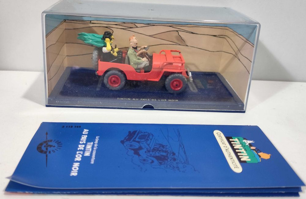 carro - Tintin no País do Ouro Negro - Jeep Willys MB 1943