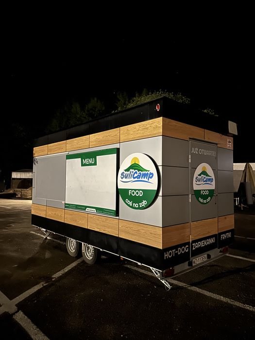 Niewiadow B3500 Sklep Bar, Przyczepa gastronomiczna z wyposazeniem