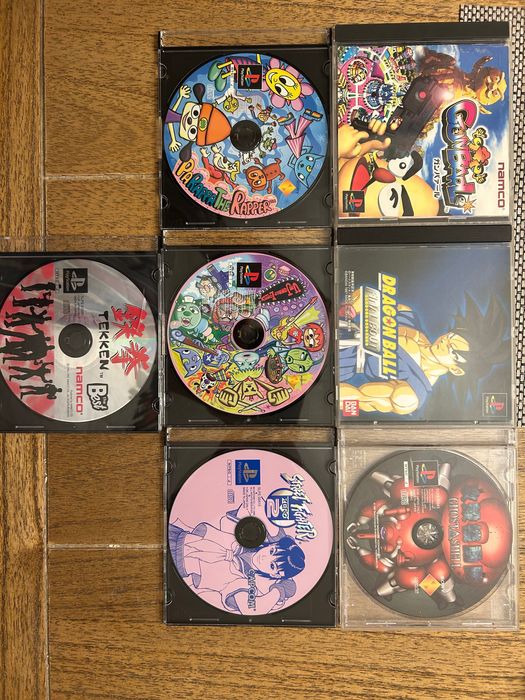 PS1 Japanese games
