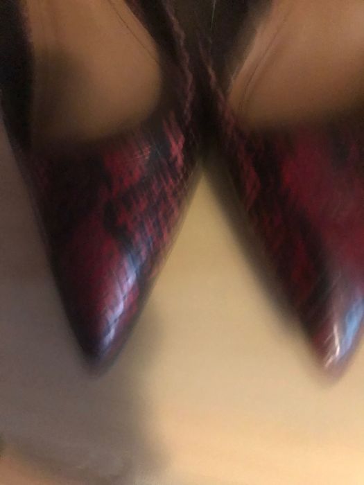 Szpilki Kazar skóra