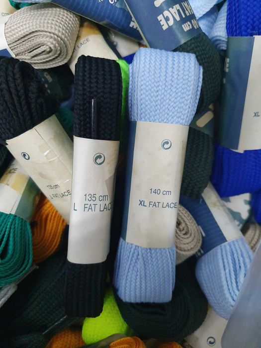 Lote de Atacadores para Ténis XL e XXL