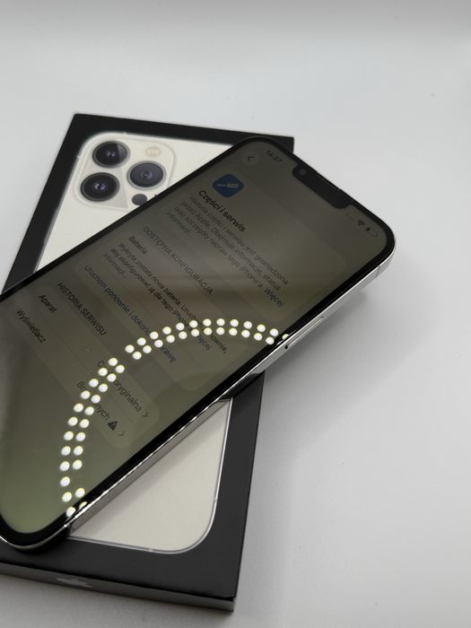 Jak nowy iPhone 13 Pro Max srebrny kondycja 100%