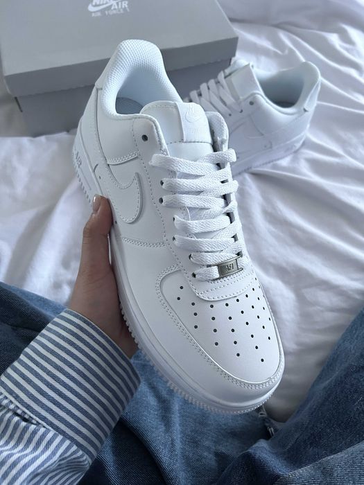 ‼️Кросівки Nike Air Force All White