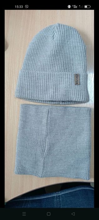 Шапка+хомут зимні