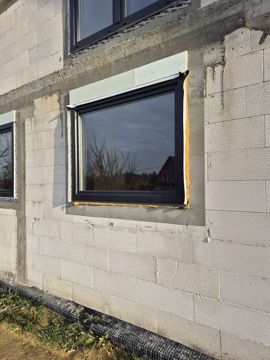 Okno antracyt   156x120