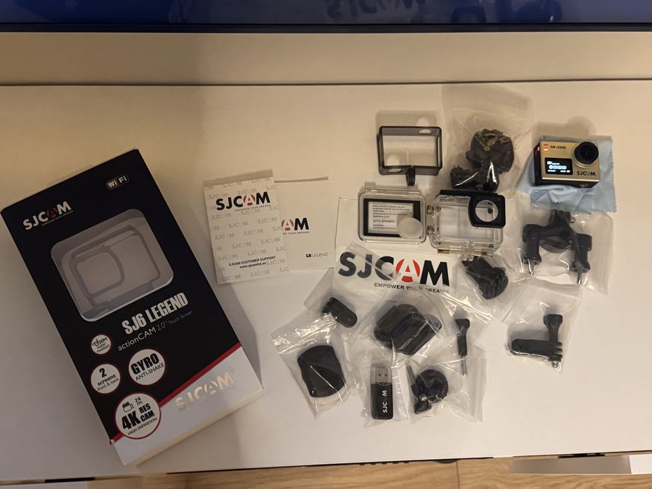 Kamera sportowa samochodowa Sjcam SJ6 Legend 4K Wi-Fi 32GB