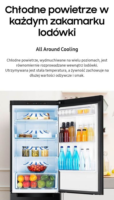 Lodówka zamrażarką Samsung