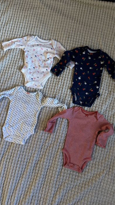 Чоловічки /боді 50-62см Next, Carters