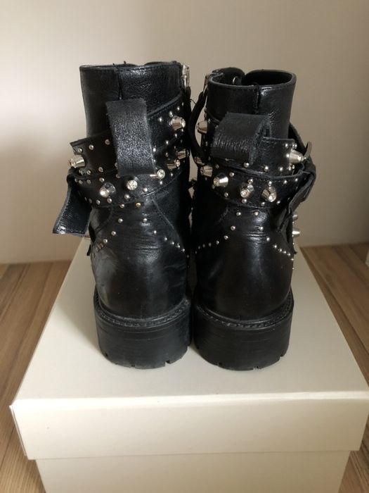 Botki Zara skóra 38