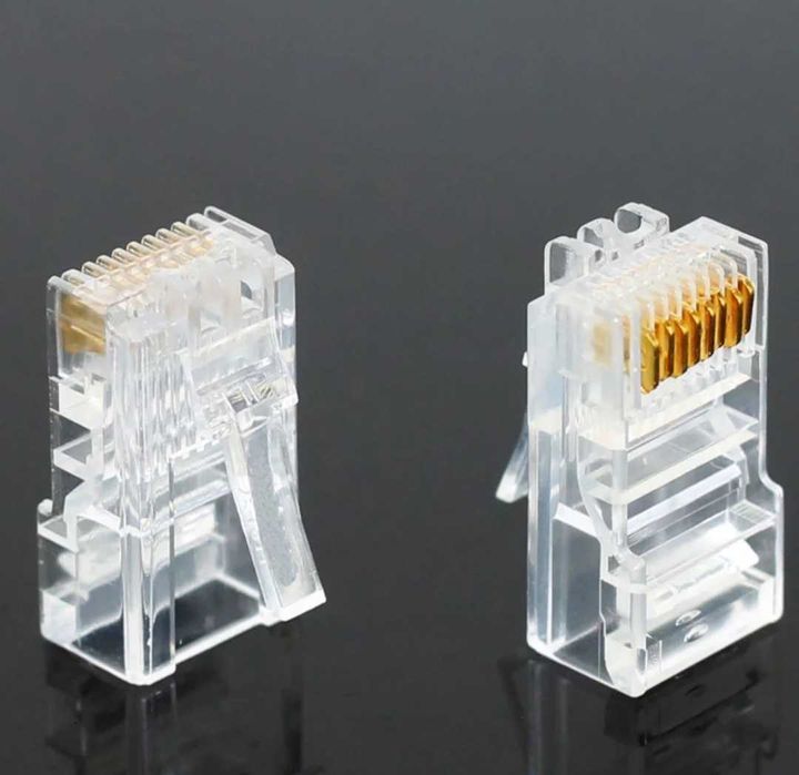Pack 50 Fichas RJ45 - Melhor Preço!