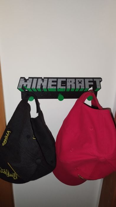 Cabide personalizado tema "Minecraft"