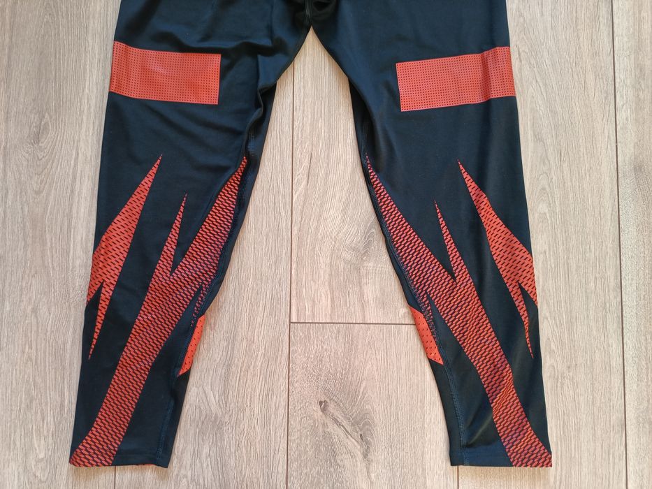 Legginsy kompresyjne męskie Adidas 3/4 techfit compression roz. XL