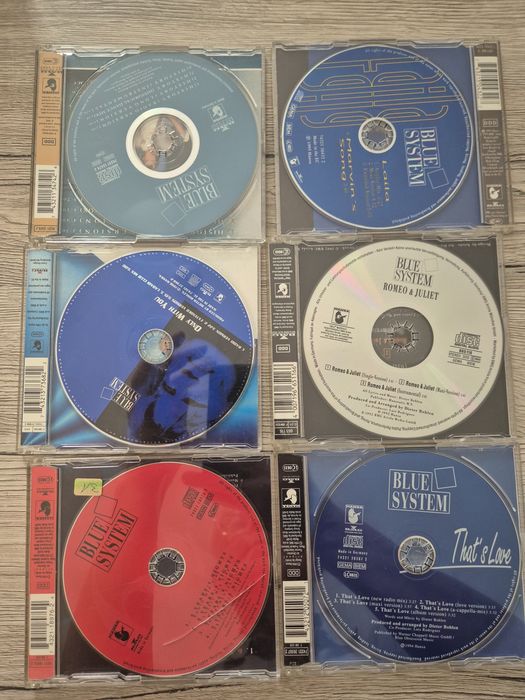 Płyty CD maxi single Modern Talking  i Blue Sysytem