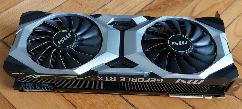 Продам відеокарту MSI GeForse RTX 2080 TI 11GB