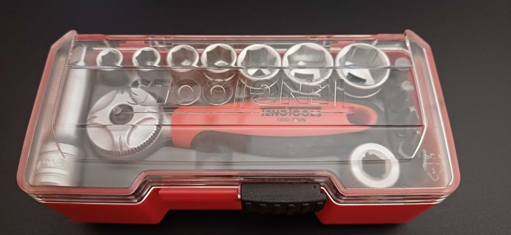 Tengtools Jogo bolso 15 Chaves Caixa 1/4" Referência TJ1415 (NOVO)