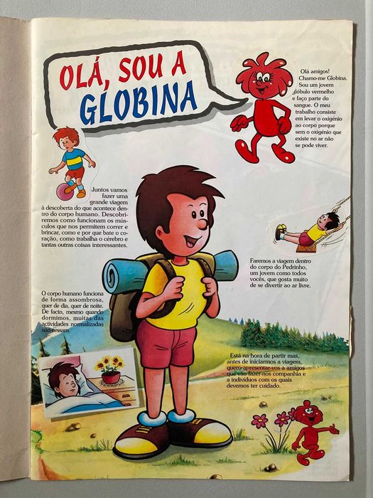 Caderneta de Cromos Era Uma Vez o Corpo Humano [Completa]