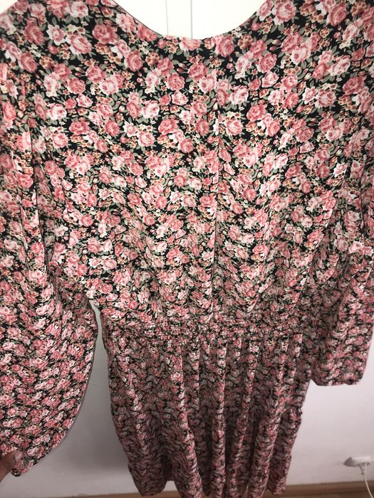 Vestido Floral Elegante -Quase Novo