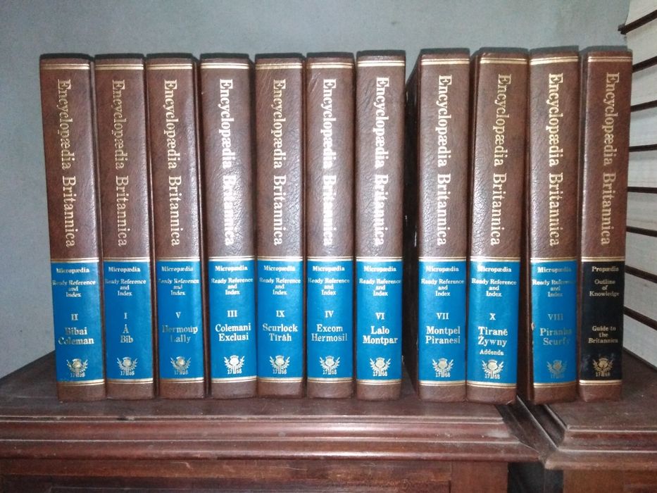 Enciclopédia Britânica em inglês