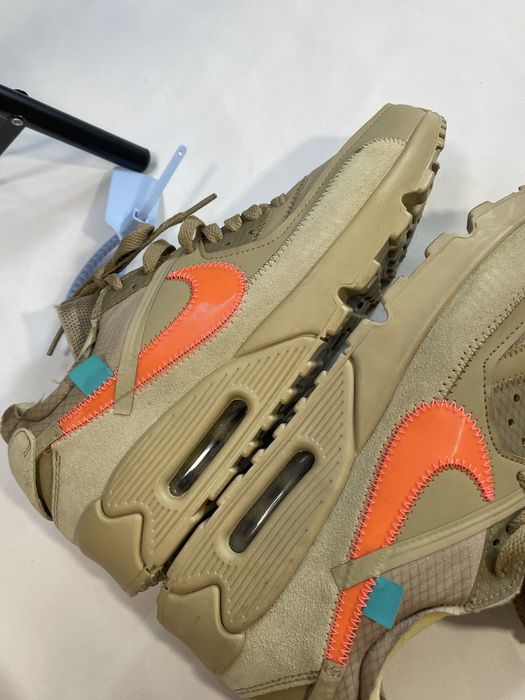 Кросівки Nike Air Max 90 x Off-White «Desert Ore»