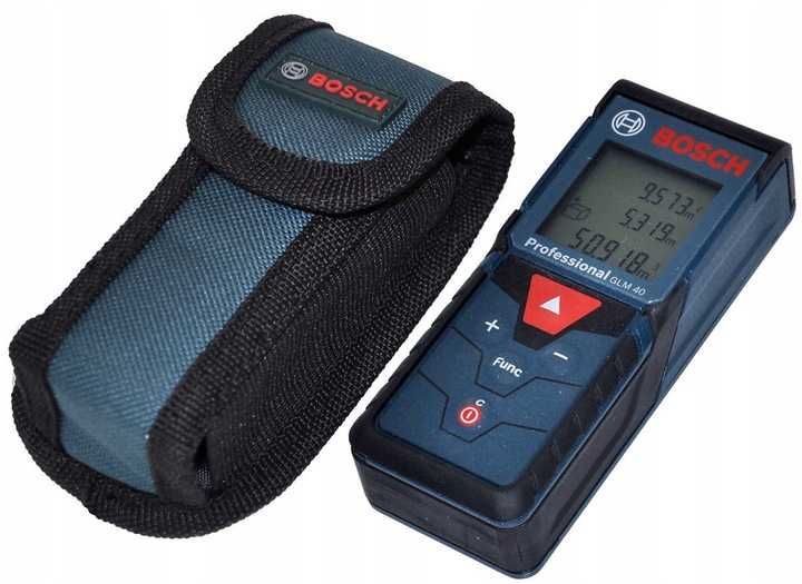 NOWY !! Dalmierz laserowy 40m BOSCH GLM40 z pokrowcem