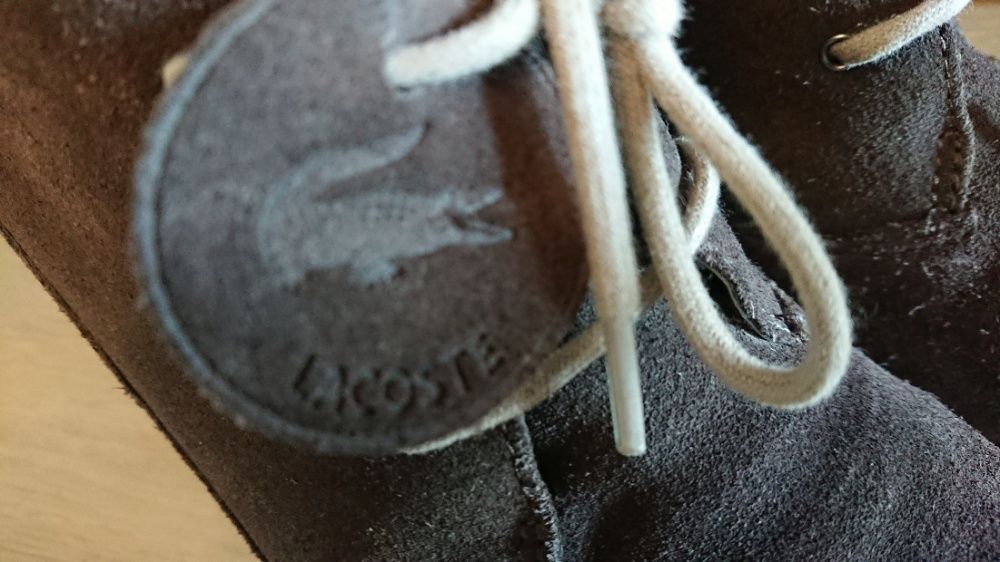 Buty skórzane marki Lacoste JAK NOWE