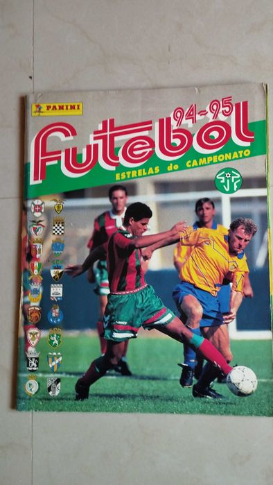 Caderneta cromos estrelas do campeonato