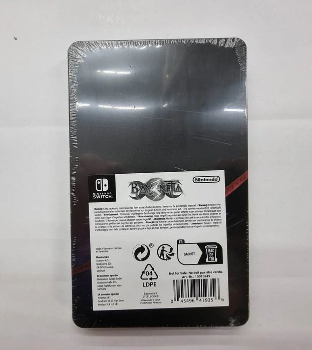 Steelbook bayonetta 3