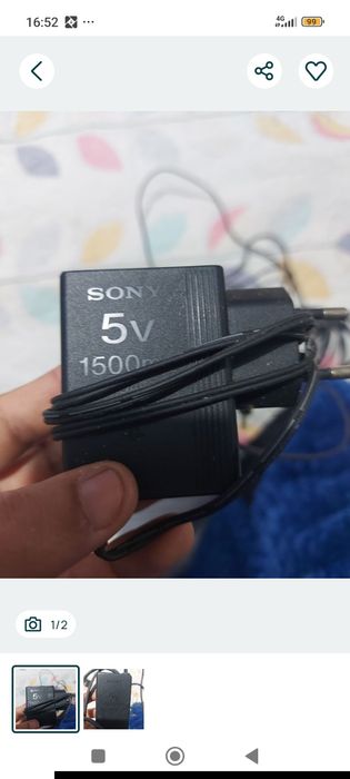 Carregador original de PSP em excelente estado