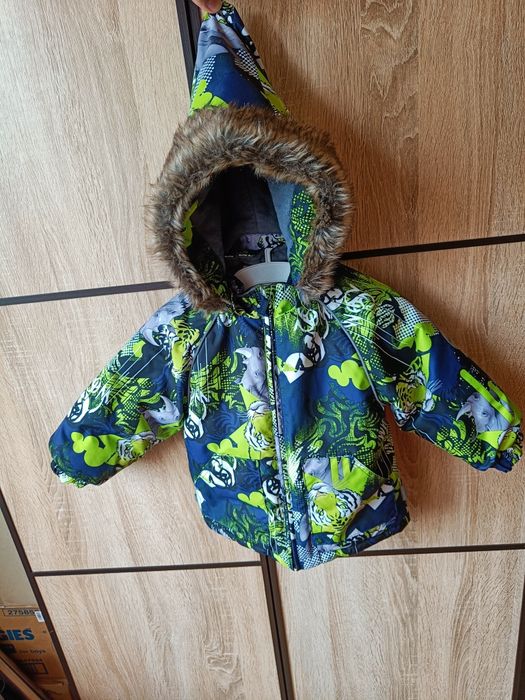 Зимовий комплект комбінезон Huppa 80 см