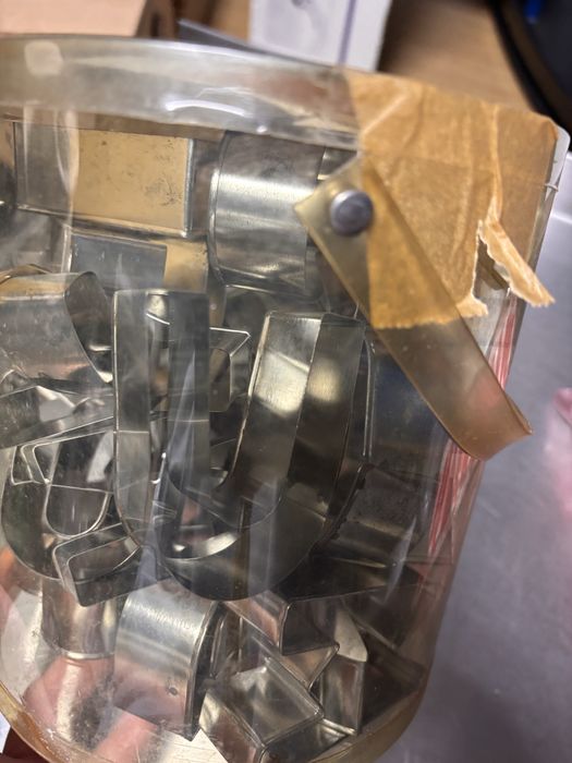 Cortantes em inox para pastelaria - letras (alfabeto completo)