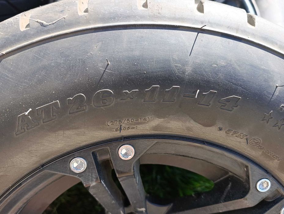 TGB 550 / 1000 ccm Jantes com pneus AT 26x9-14 / AT 26