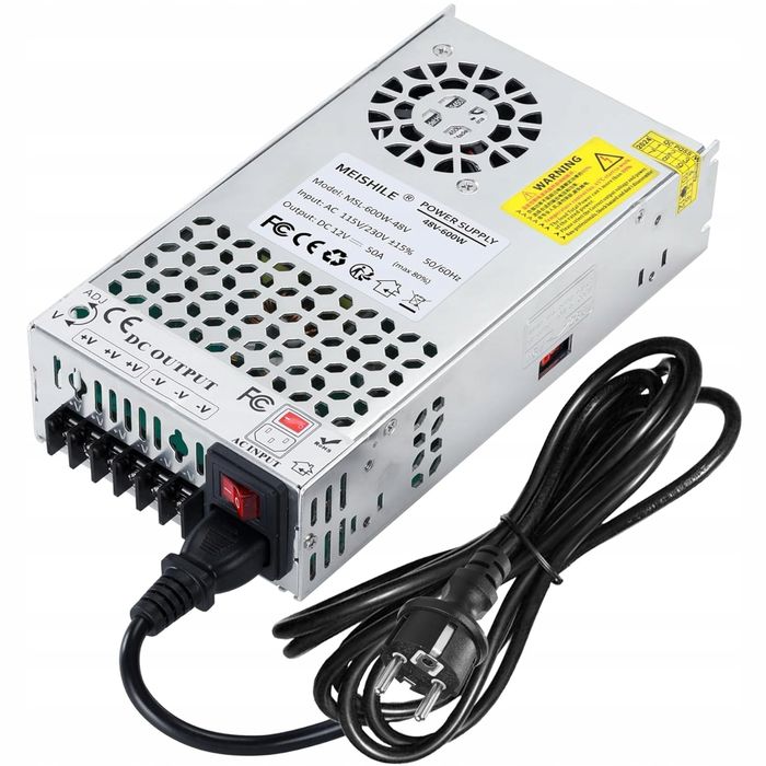 Zasilacz impulsowy 48V 12.5A 600W