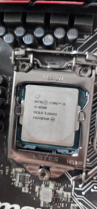 Procesor i Mobo -  Intel i5-6500 3.20GHz + MSI Z170A TOMAHAWK

https:/