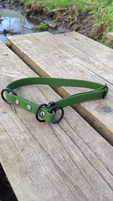 Smycz przepinania dla psa 5M  wodoodporna khaki pcv