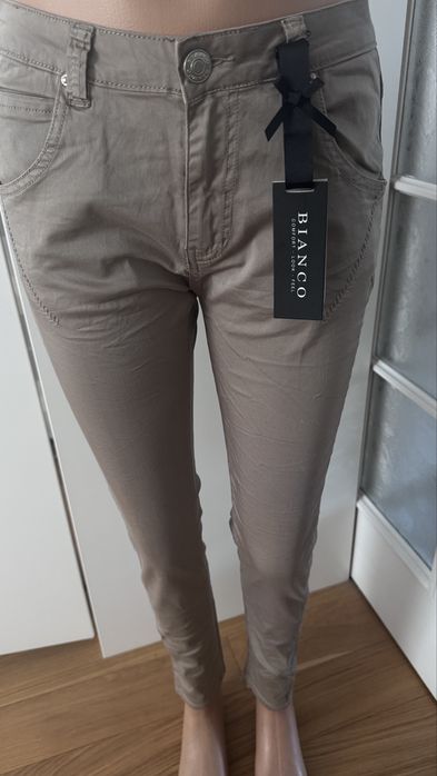 Spodnie damskie Bianco roz 38