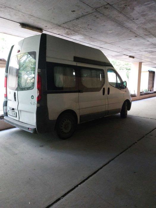 Renault Trafic 2007 II покоління (FL), високий, білий