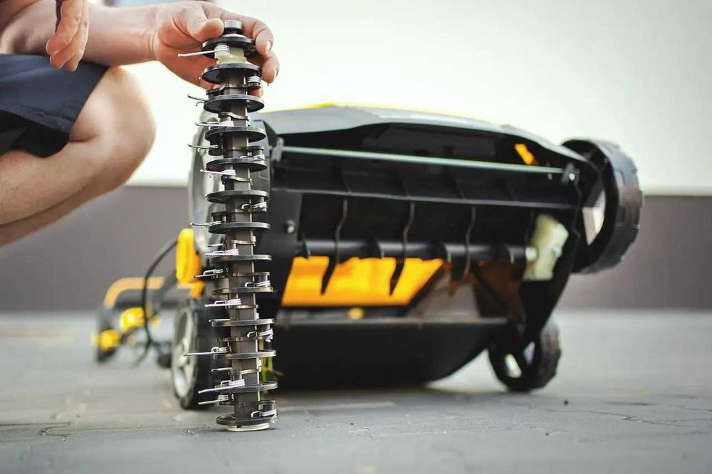 Скарифікатор JG PREMIUM 2в1 380мм аератор електричний скарифікатор