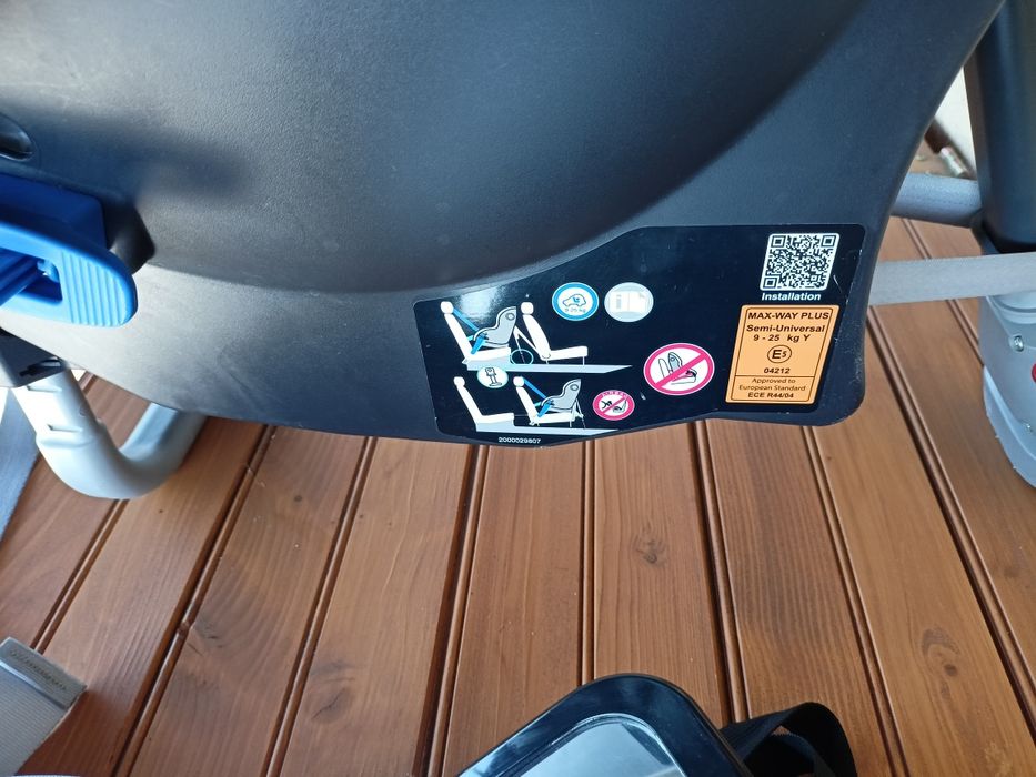 Fotelik britax do jazdy tyłem