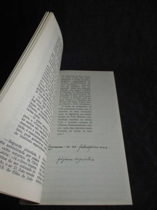 Livro Desmascarado o autor de Fátima Desmascarada 1971