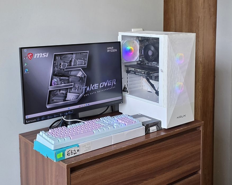 Caly ześtaw,r5,RTX,SSD m.2, ddr4 16gb