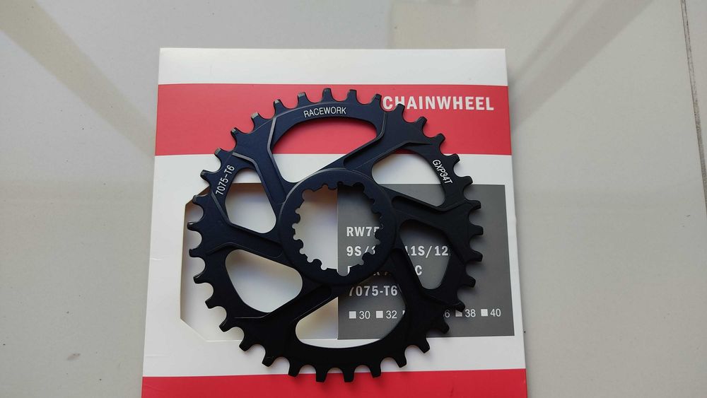 PRATO DE BTT 12 VELOCIDADES MONO 34 DENTES para sistema SRAM 6 mm offset