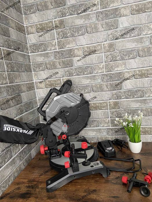 Торцовка акумуляторна, торцова пила, торцовочная, торцювальна Parkside